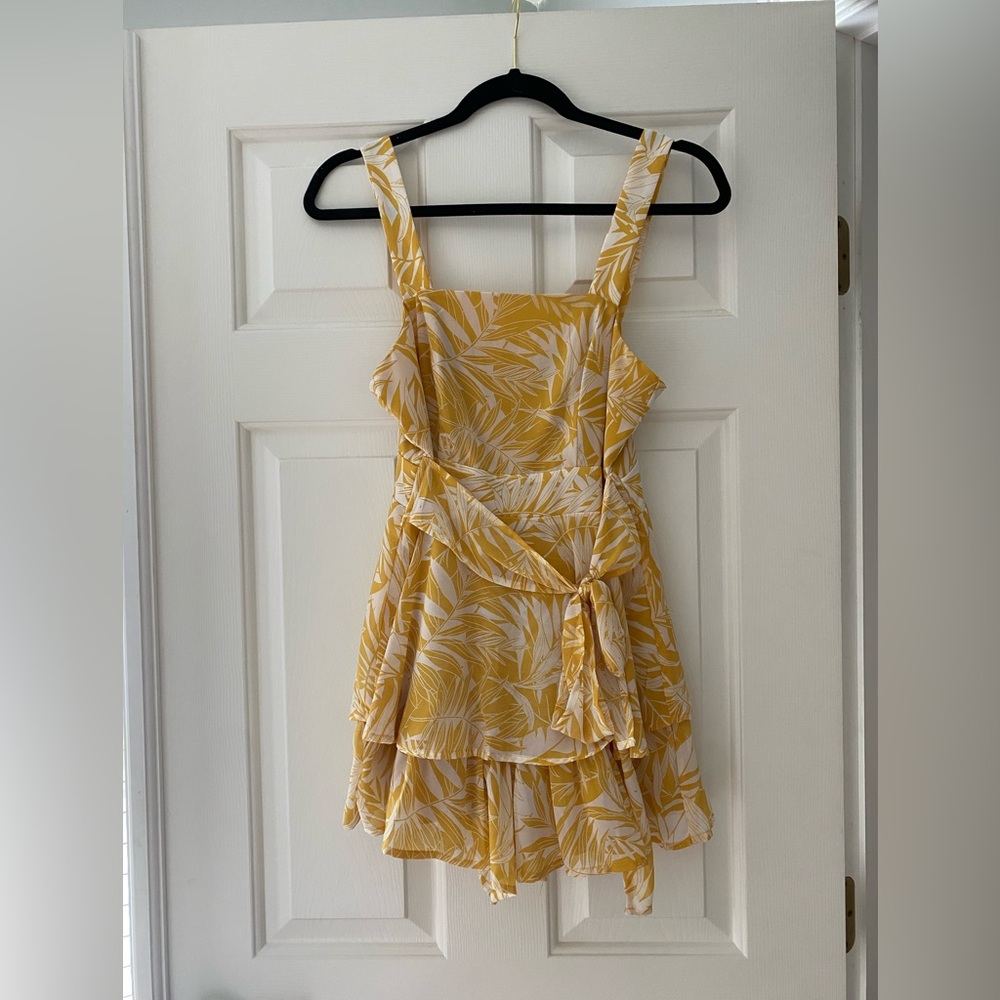 Yellow romper